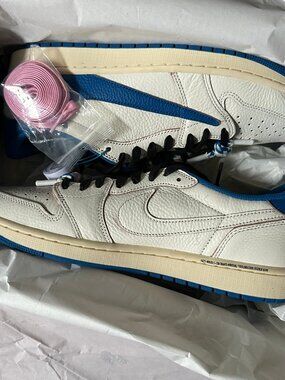 NEW IN BOX Air Jordan 1 Low x Travis Scott x Fragment Shoes - DM7866-104 - Sz 12